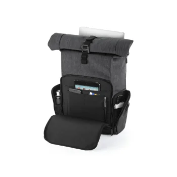 Q-Tech Charge Roll-Top Backpack