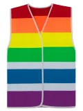Rainbow vest 'Pride'
