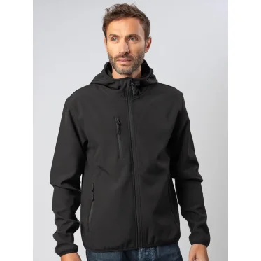 Giacca softshell personalizzabile Black Spider impermeabile traspirante