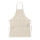 Grembiule personalizzabile 100% cotone organico con doppie tasche