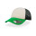 Cappellino personalizzabile Atlantis 5 pannelli in poliestere e mesh traspirante