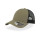 Cap personalizzabile Atlantis con visiera in cotone e pannelli in poliestere