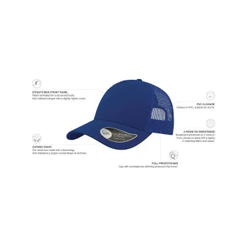Cappellino baseball personalizzato con logo - Rapper Cotton