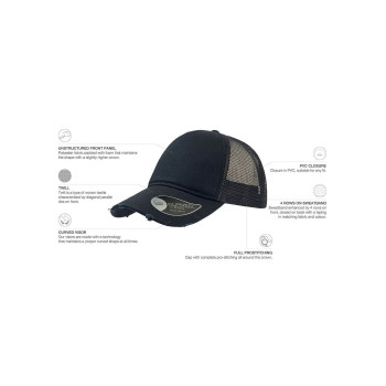 Cappellino 5 pannelli personalizzato - Rapper Destoyed