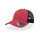 Cappellino personalizzabile Atlantis in cotone con rete posteriore regolabile