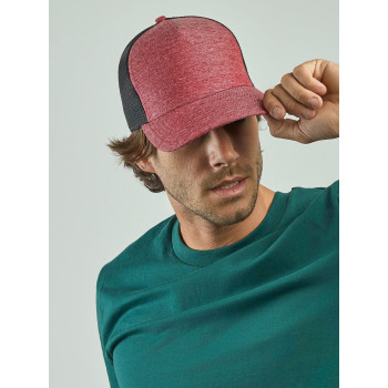 Cappellino 5 pannelli personalizzato - Rapper Melange