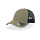 Cappellino personalizzabile Atlantis in cotone con rete posteriore regolabile
