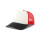 Cap personalizzabile Atlantis in poliestere riciclato con chiusura snap-back