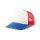 Cap personalizzabile Atlantis in poliestere riciclato con chiusura snap-back