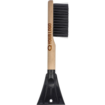 Raschiaghiaccio con spazzola in ABS Doug