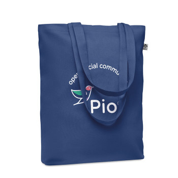 Shopper in cotone personalizzata con logo - RASSA+COLOUR - Shopper in tela 270gr