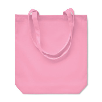 Shopper in cotone personalizzata con logo - RASSA COLOURED - Shopper in tela 270 gr/m²