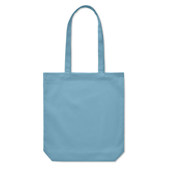 Shopper in cotone personalizzata con logo - RASSA COLOURED - Shopper in tela 270 gr/m²