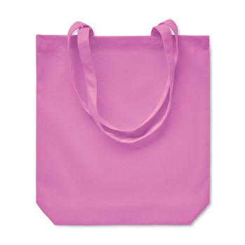 Shopper in cotone personalizzata con logo - RASSA COLOURED - Shopper in tela 270 gr/m²