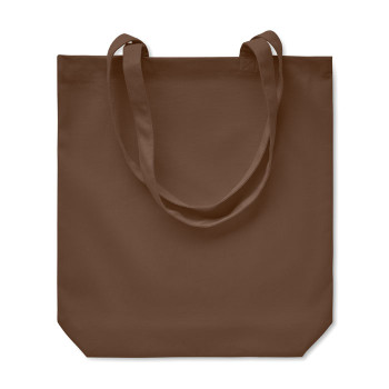 Shopper in cotone personalizzata con logo - RASSA COLOURED - Shopper in tela 270 gr/m²
