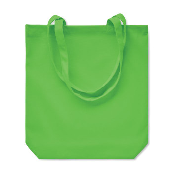 Shopper in cotone personalizzata con logo - RASSA COLOURED - Shopper in tela 270 gr/m²