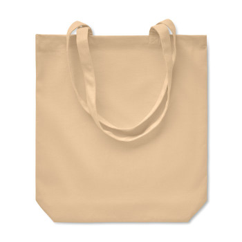 Shopper in cotone personalizzata con logo - RASSA COLOURED - Shopper in tela 270 gr/m²