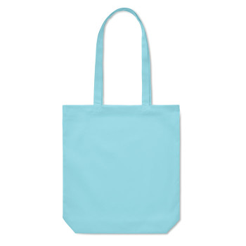 Shopper in cotone personalizzata con logo - RASSA COLOURED - Shopper in tela 270 gr/m²