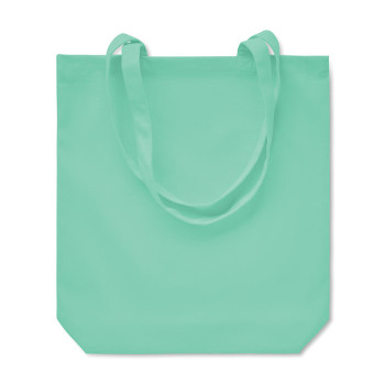 Shopper in cotone personalizzata con logo - RASSA COLOURED - Shopper in tela 270 gr/m²