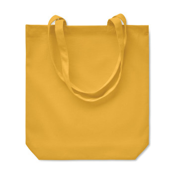 Shopper in cotone personalizzata con logo - RASSA COLOURED - Shopper in tela 270 gr/m²