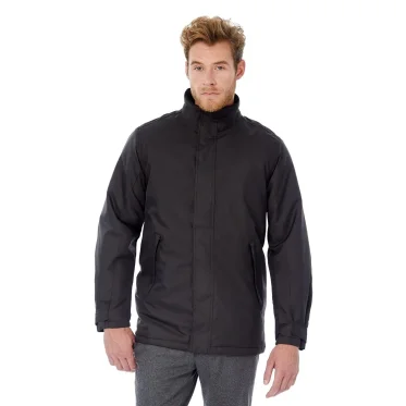 Parka impermeabile personalizzabile B&C Collection con cappuccio a scomparsa