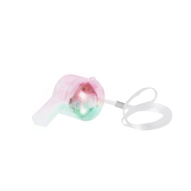 Fischietto luminoso personalizzabile con LED multicolore e modalità lampeggio