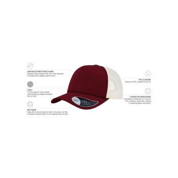 Cappellino 5 pannelli personalizzato - Record