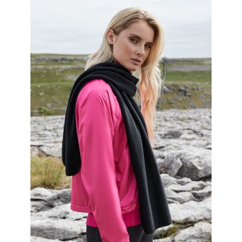 RECY FLEECE SCARF 100% REC.P
