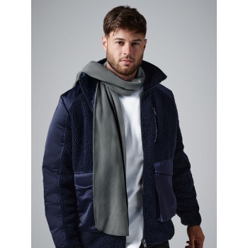 RECY FLEECE SCARF 100% REC.P