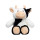 Peluche personalizzabile MBW in tessuto riciclato 100% bottiglie PET