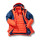 Giacca 3-in-1 imbottita in poliestere riciclato con cappuccio