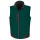 Bodywarmer softshell 3 strati personalizzabile in poliestere riciclato