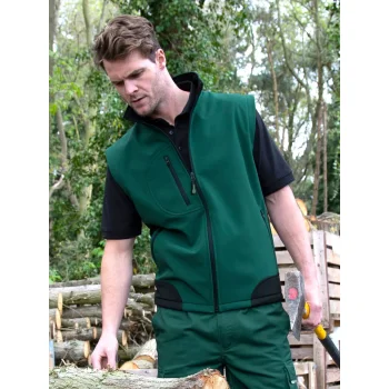Recycled 3-Layer Softshell Bodywarmer