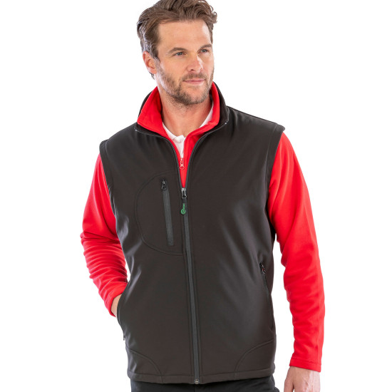 Recycled 3-Layer Softshell Bodywarmer