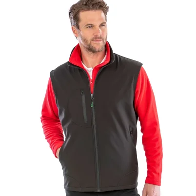 Recycled 3-Layer Softshell Bodywarmer