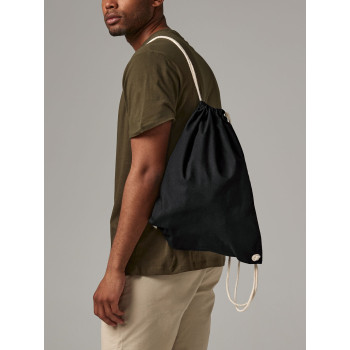 Zaini con lacci personalizzati con logo - Recycled Cotton Gymsac