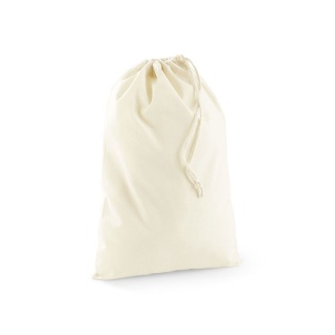 Borsa personalizzata con logo - Recycled Cotton Stuff Bag S