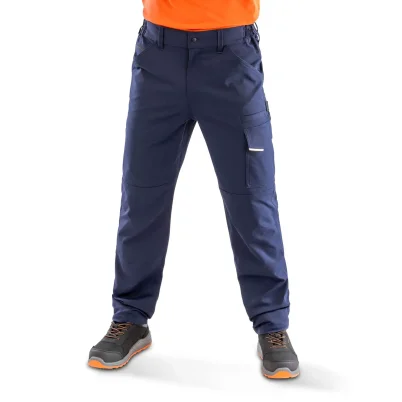 Recycled dynamic stretch trouser