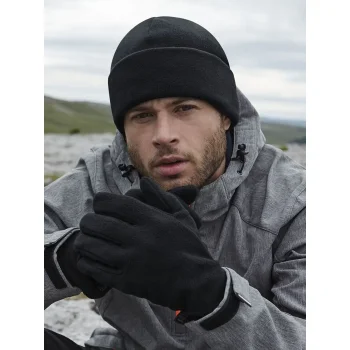 Recycled Fleece Cuffed Beanie