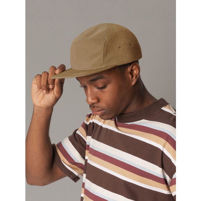 Cappellino 5 pannelli personalizzato - Recycled Fleece Outdoor Camper Cap