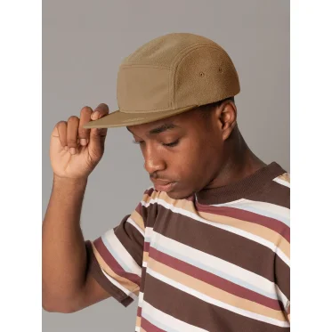 Cappellino personalizzabile Beechfield 5 pannelli in poliestere riciclato