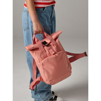 Recycled Mini Twin Handle Roll-Top Backpack