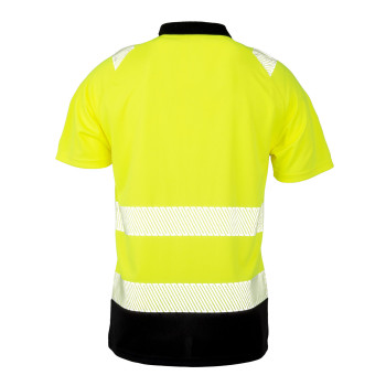 T-shirt alta visibilità personalizzate - Recycled Safety Polo Shirt