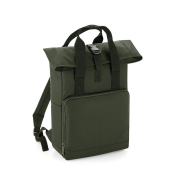 Recycled Twin Handle Roll-Top Backpack