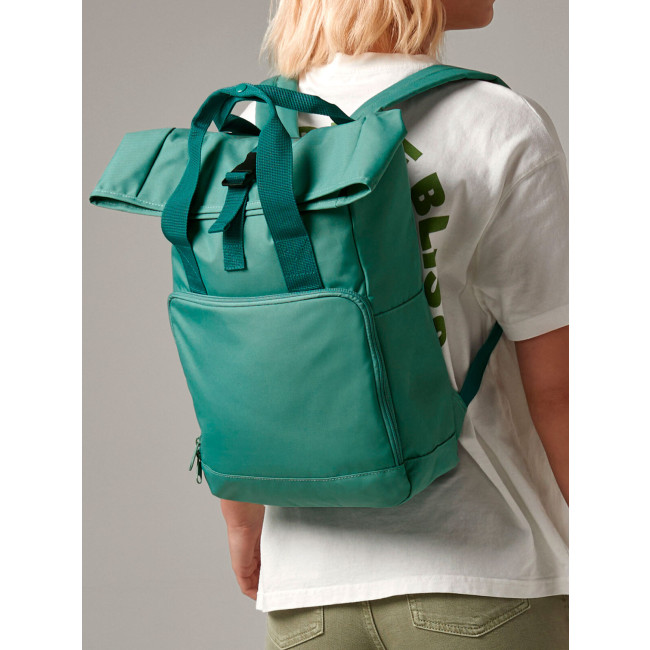 Recycled Twin Handle Roll-Top Backpack