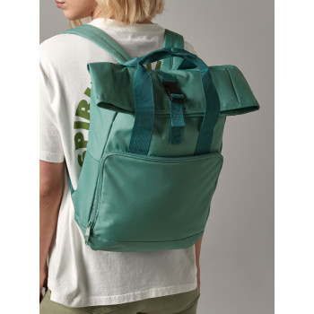 Recycled Twin Handle Roll-Top Backpack