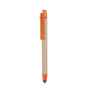 Penna economica personalizzata con logo - RECYTOUCH - Penna in carta riciclata