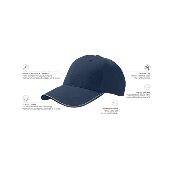 Cappellino baseball personalizzato con logo - Reflect