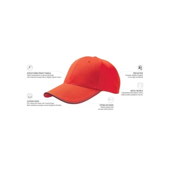 Cappellino baseball personalizzato con logo - Reflect