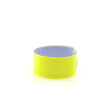 Braccialetto riflettente personalizzabile PVC regolabile colori vivaci